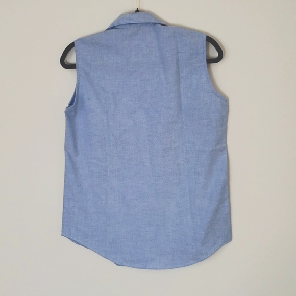 Brooks Brothers Ladies Sleeveless Button Down Top Size S - Picture 2 of 7